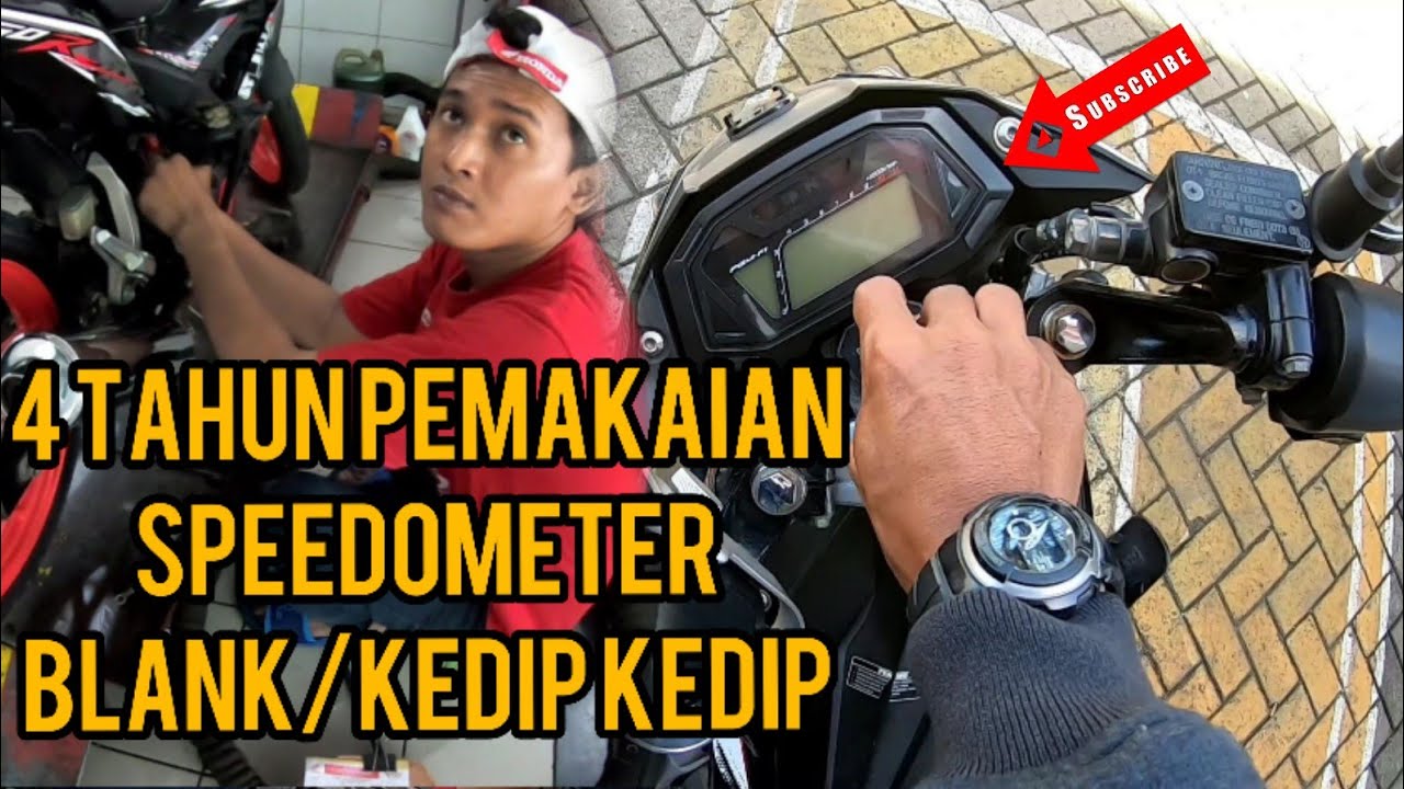 SPEEDOMETER BLANK / KEDIP KEDIP DI HONDA SONIC 150 R