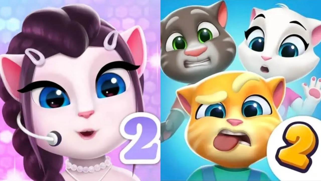 My Talking Angela 2 Lunar New Year 2026 VS My Talking Tom Friends 2