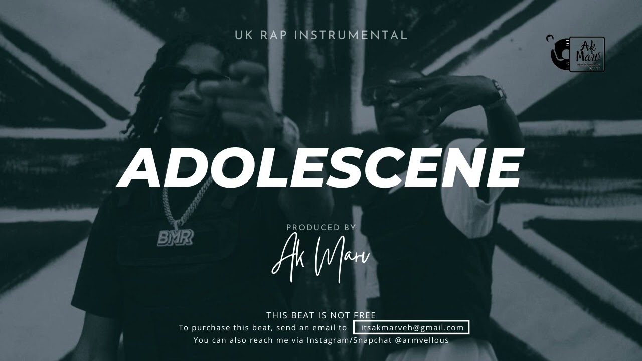 Unknown T ft. Digga D - Adolescence Instrumental (Reprod. AK Marv)