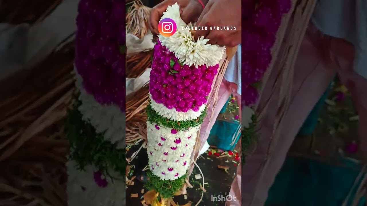 Lavender garlands 🌹 all garlands 👍 Tamil Nadu chennai koyambedu call 7299171355👍