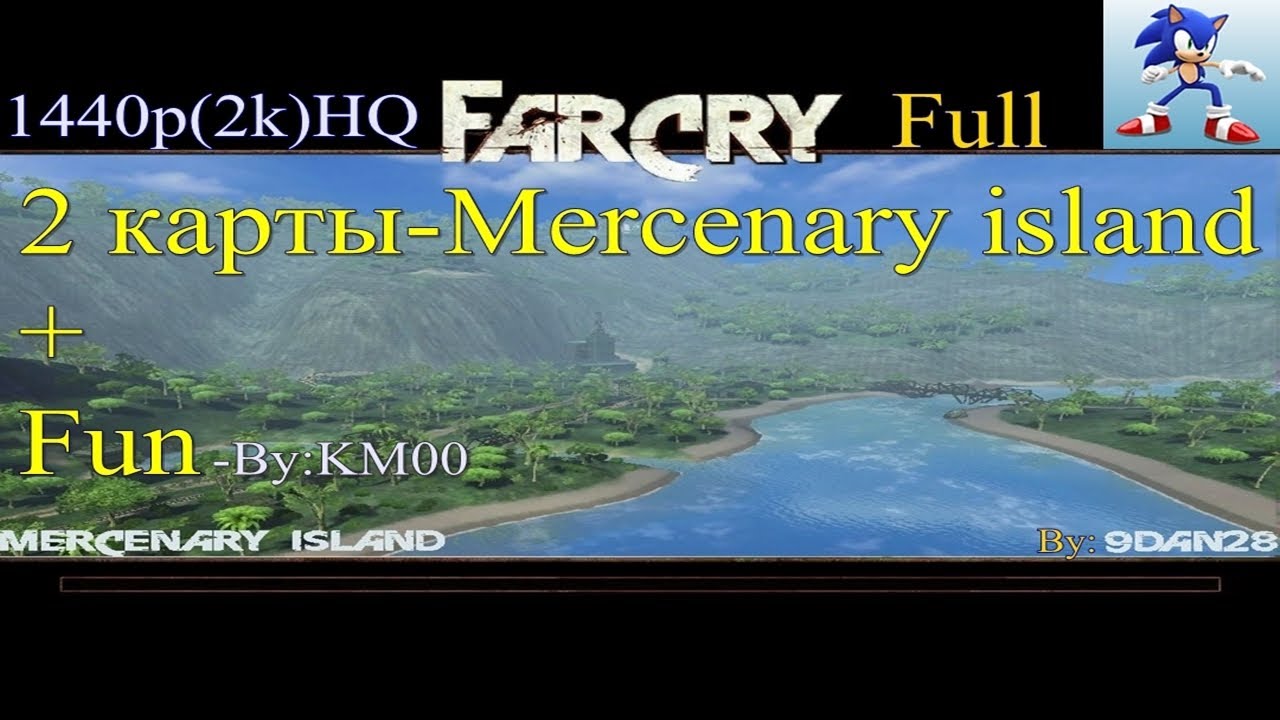 FFarCry Mod(карта)-Mercenary_island+Fun_Full_1440p