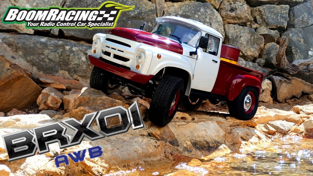 BoomRacing BRX01 AWB Zil Pickup Rc Offroad Adventure #zil #boomracing #rccrawler