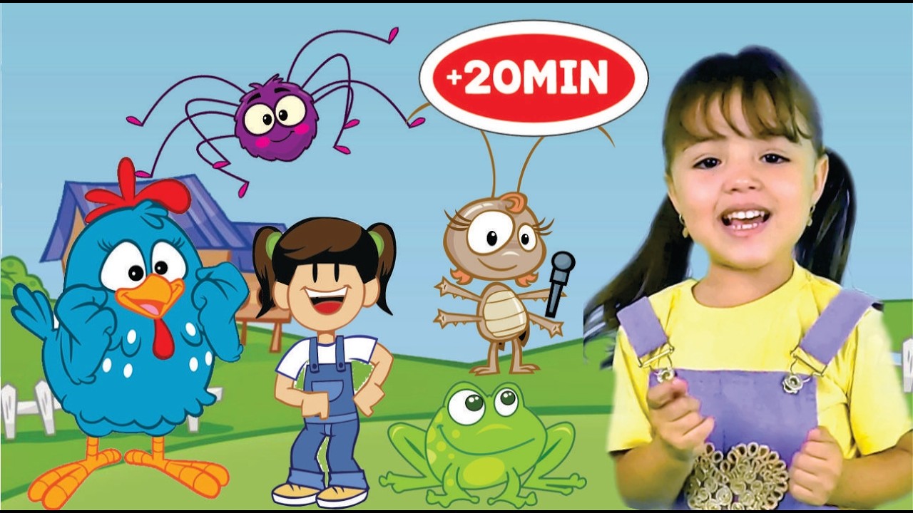 Músicas Infantis Da Galinha Pintadinha - A Baratinha - Seu Lobato  + Outras Por Alicia Kids