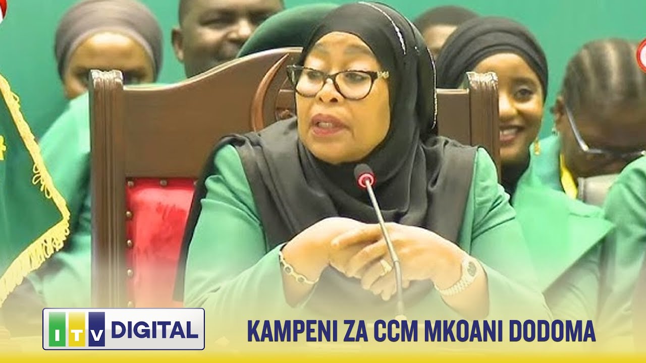 🔴: MKUTANO WA KAMPENI ZA MGOMBEA URAIS CCM -, DODOMA