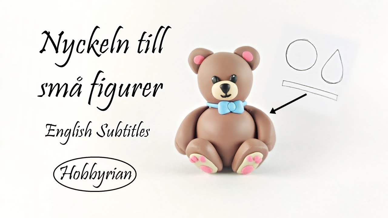 Hemligheten till att lyckas med figurer av polymerlera!