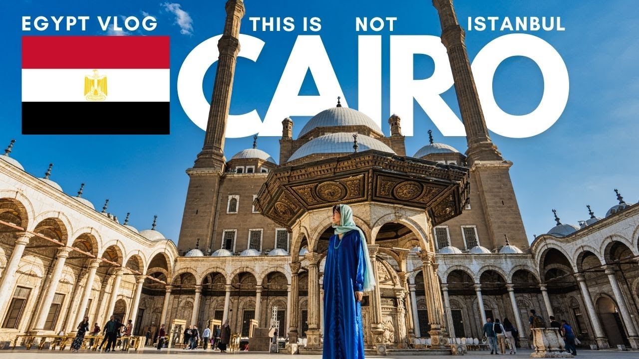 【エジプト旅】カイロ街歩きVlog｜混沌と魅力が交差する街 Cairo Egypt Travel Vlog