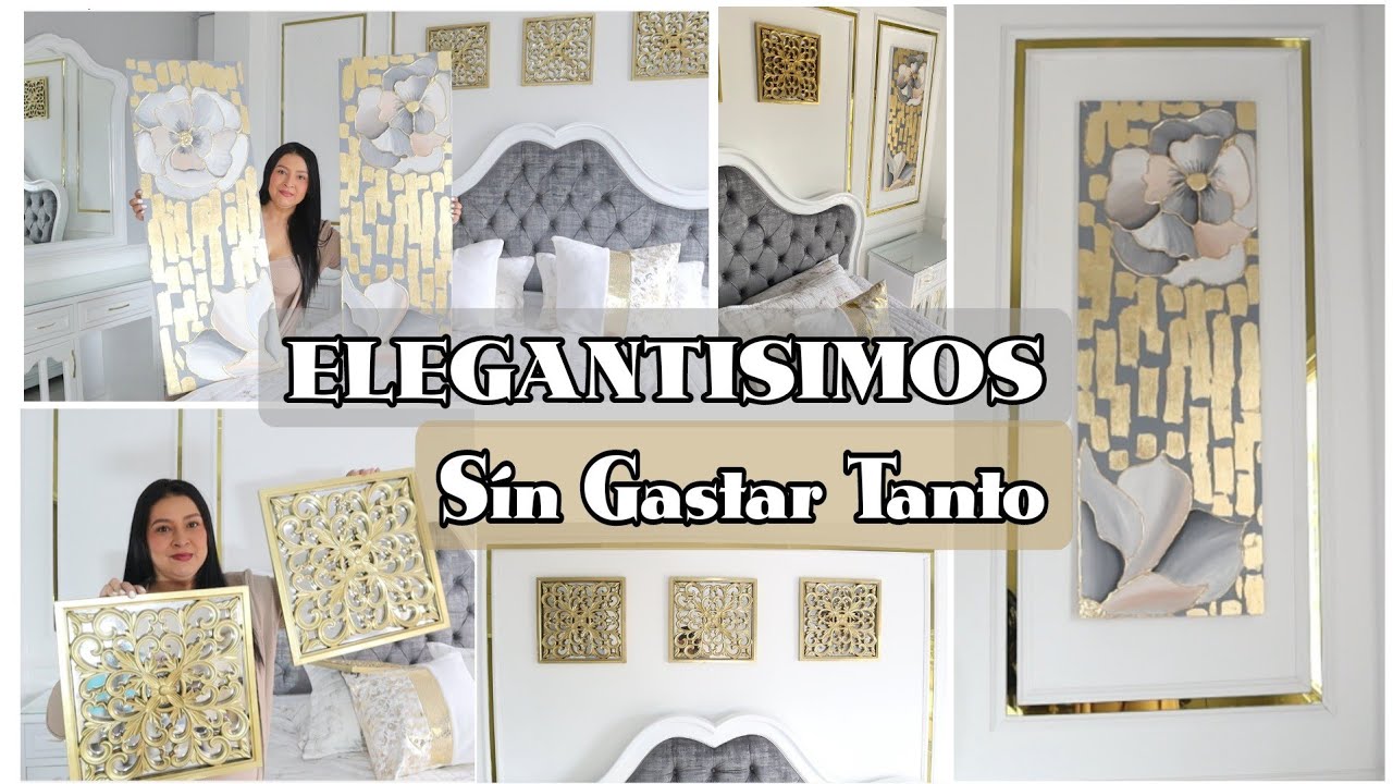 2 FORMAS DE HACER CUADROS ELEGANTISIMOS