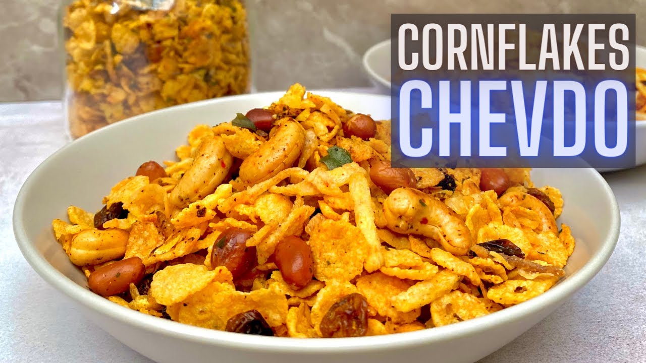 Cornflakes Chevdo/Chivda (Indian Trail Mix)l Easy Diwali Recipe for beginners l The House of Spices🌶