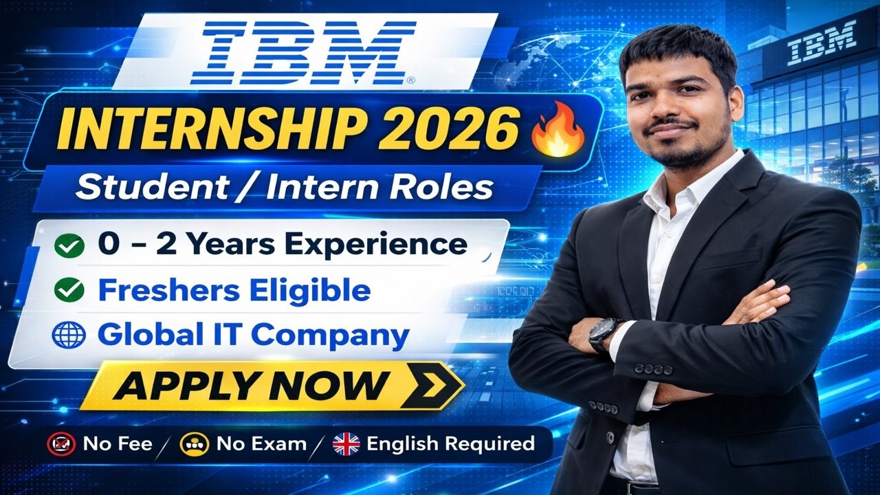 IBM Associate System Engineer 2026 🔥 Off Campus Hiring | 2024 & 2025 Batch | PAN India | Apply Now