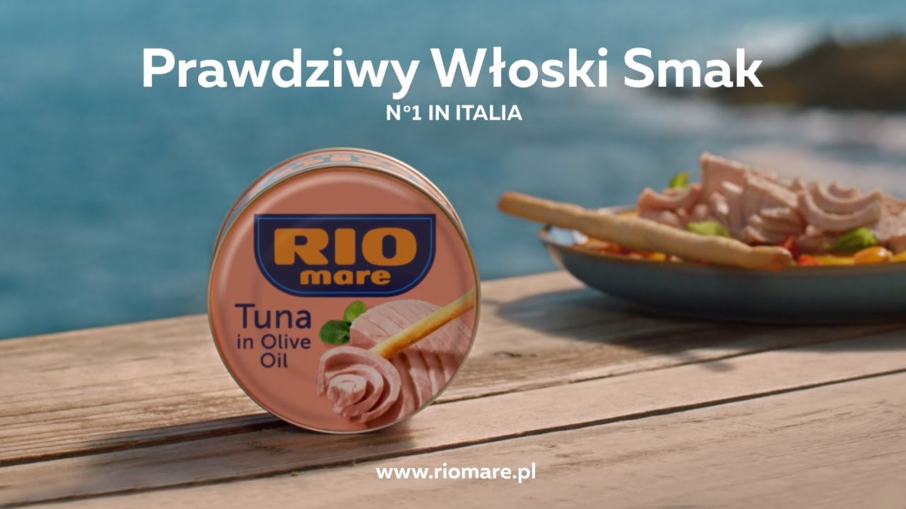 Reklama Rio Mare Tuńczyk w oliwie z oliwek