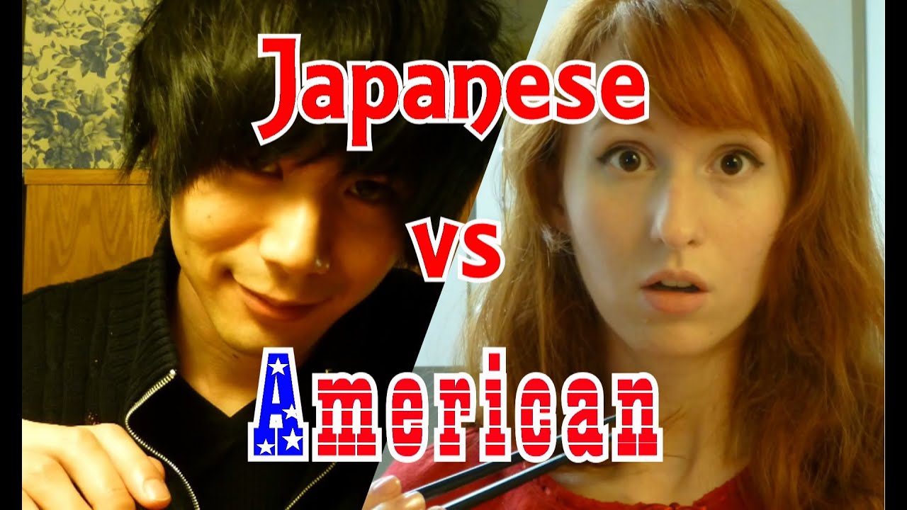 Japanese vs American　日本人 vs アメリカ人 (Japanese Games) 日本語字幕有