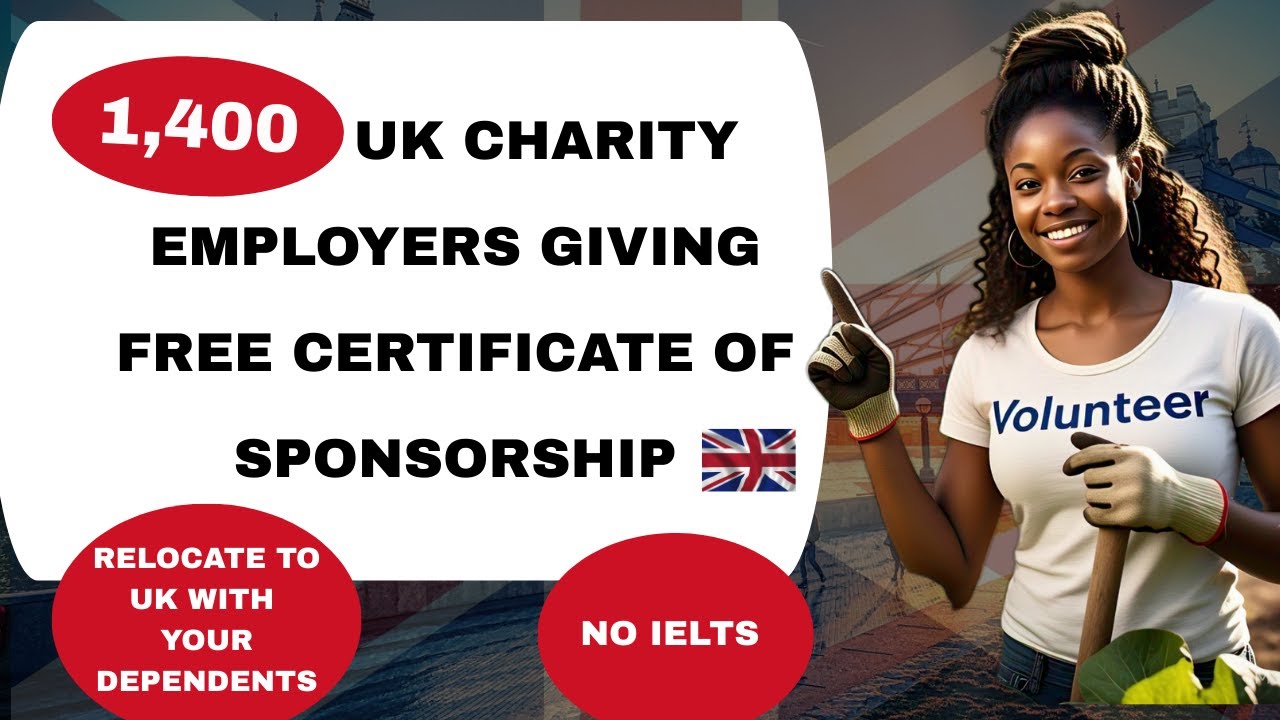 MASSIVE List of UK Charities Hiring Foreign Volunteers in 2025!