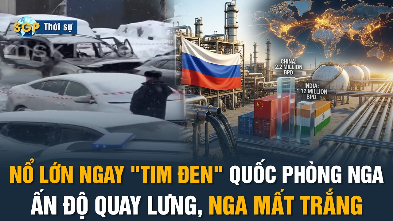 🔴 NÓNG: NỔ LỚN SÁT TRỤ SỞ FSB MOSCOW! ẤN ĐỘ QUAY LƯNG NGA, MỸ RA ĐIỀU KIỆN 