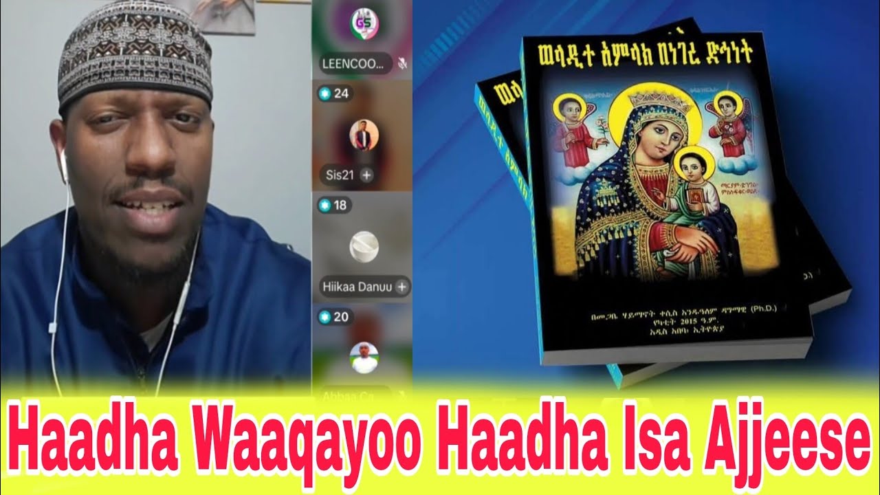 yesus haadha isa maalif ajeesa?