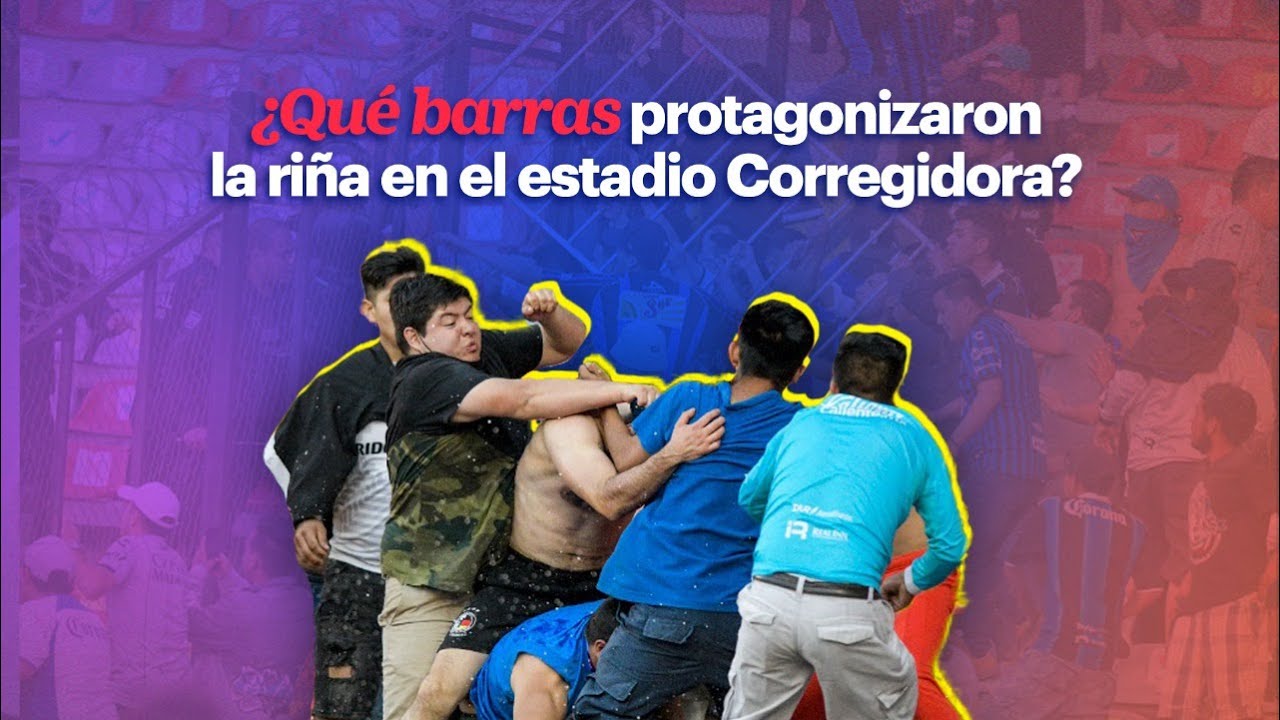¿Qué barras protagonizaron la riña en el estadio Corregidora?