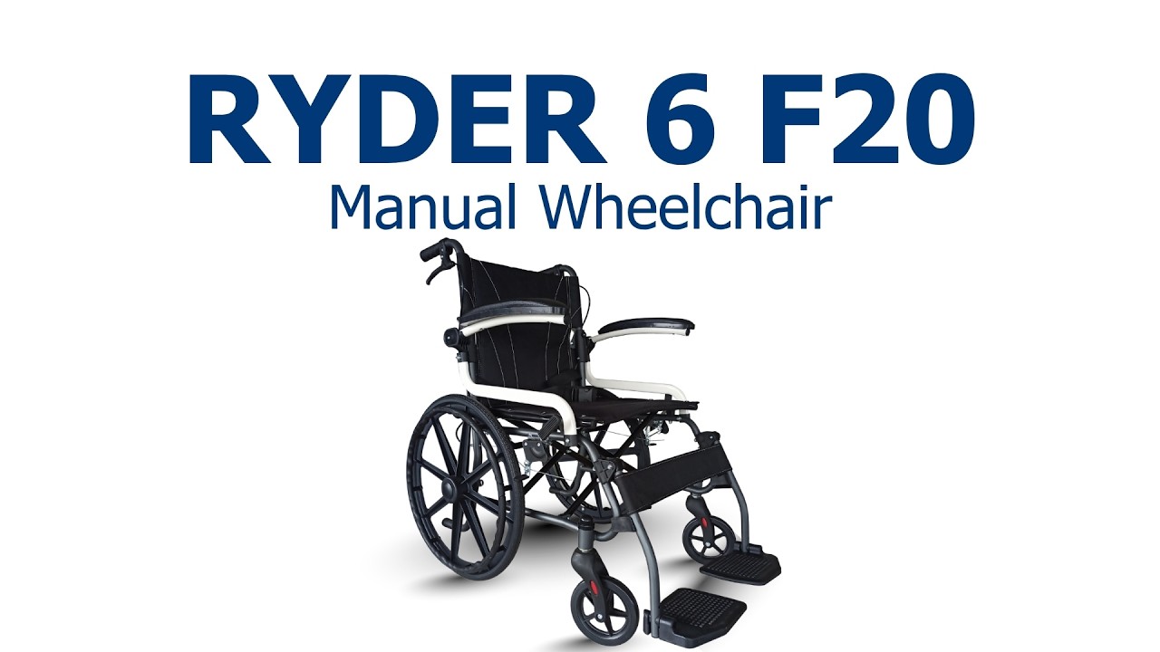 Ryder 6 F20 | Foldable Self Propelled Wheelchair | Karma Silverlife