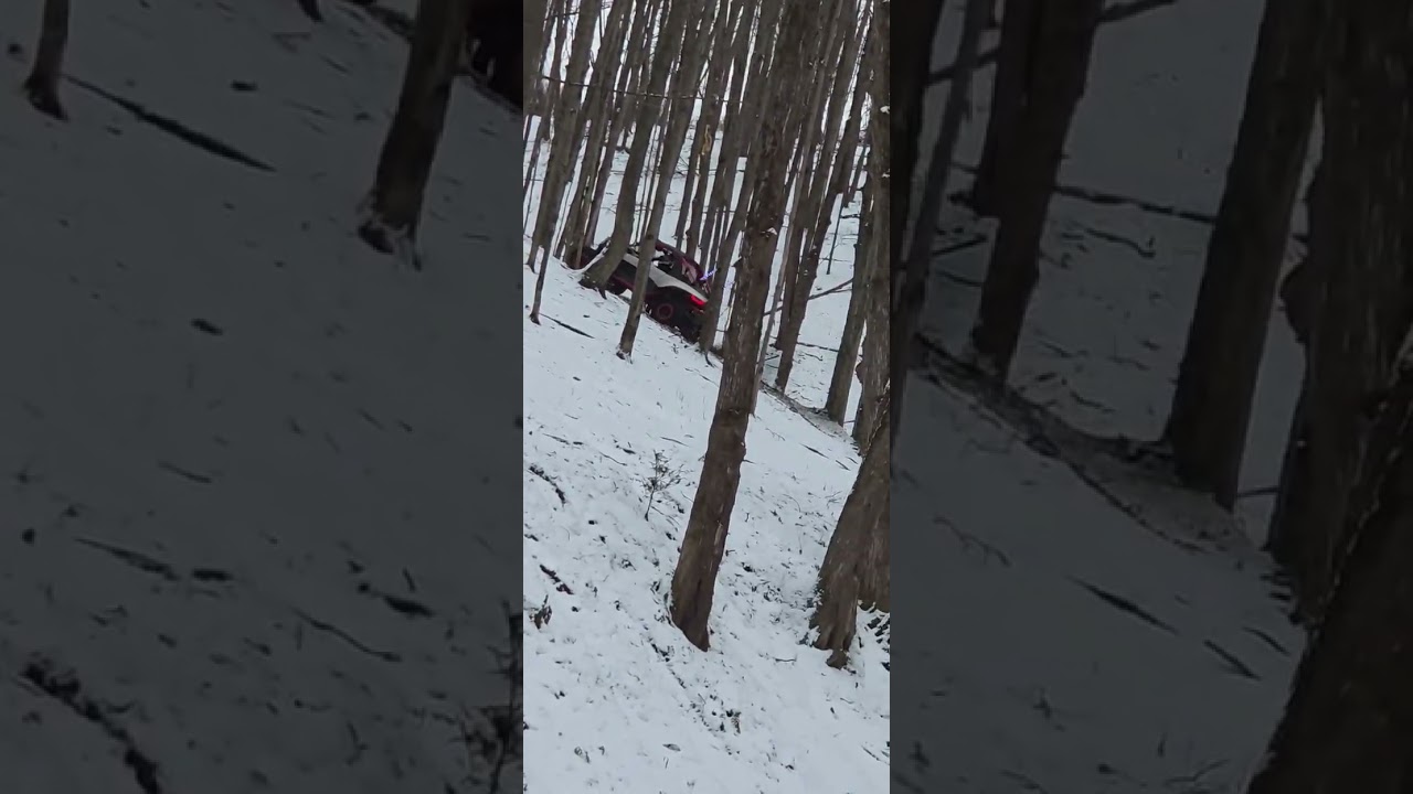 Hill climb snow day 