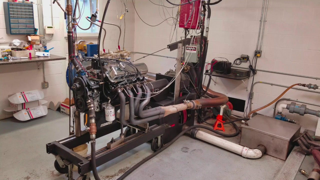 427 High Riser on Dyno 670 Horsepower