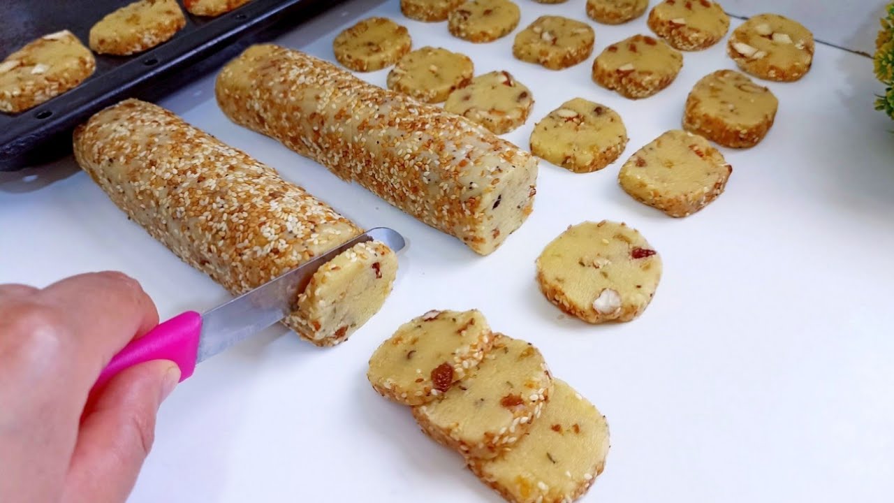 بيضة واحدة ! ألذ حلوة لشرب الشاي اقتصادية بدون زيت وبدون خميرة بكمية كثيرة هشيشة وفتية كذوب بالفم