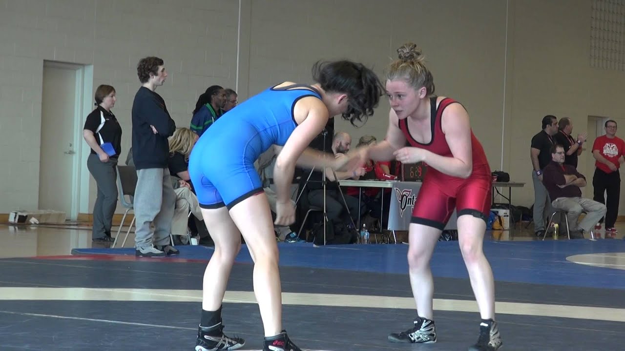 2016 ONT JR Prov FW48kg Christine Grafe (Western) vs Gemini Ranjit (Western)