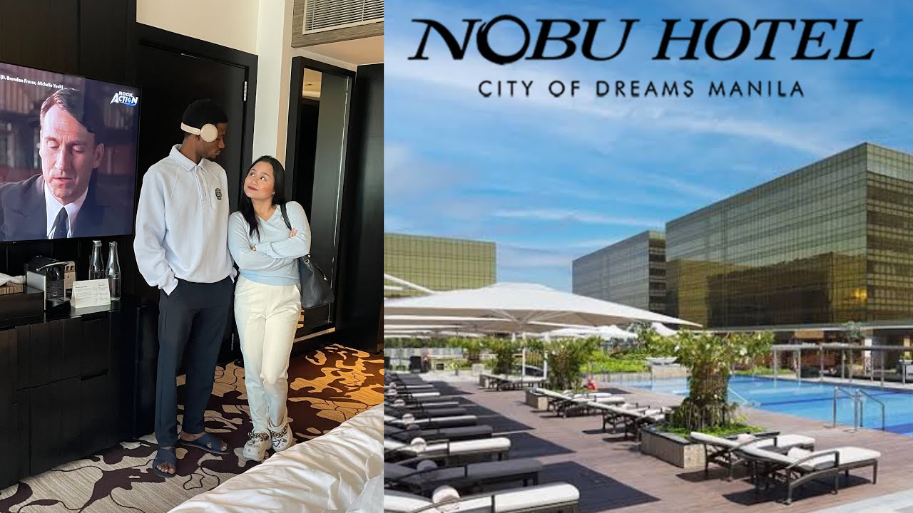NOBU HOTEL at CITY OF DREAMS MANILA: Room Tour, Swimming Pool, Breakfast Buffet