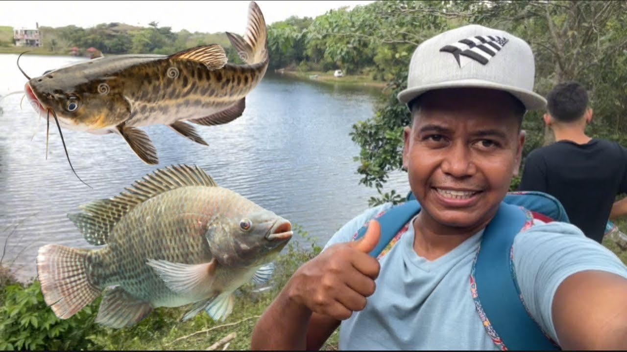 Aventura y Pesca 🎣 La Presa Luisa Blanca Monte Plata RD