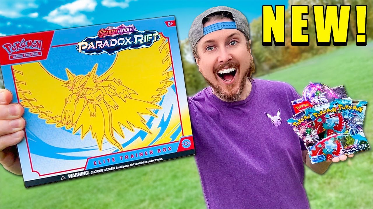 NEW Pokemon Paradox Rift ETB is a BIG WIN! (opening cards)