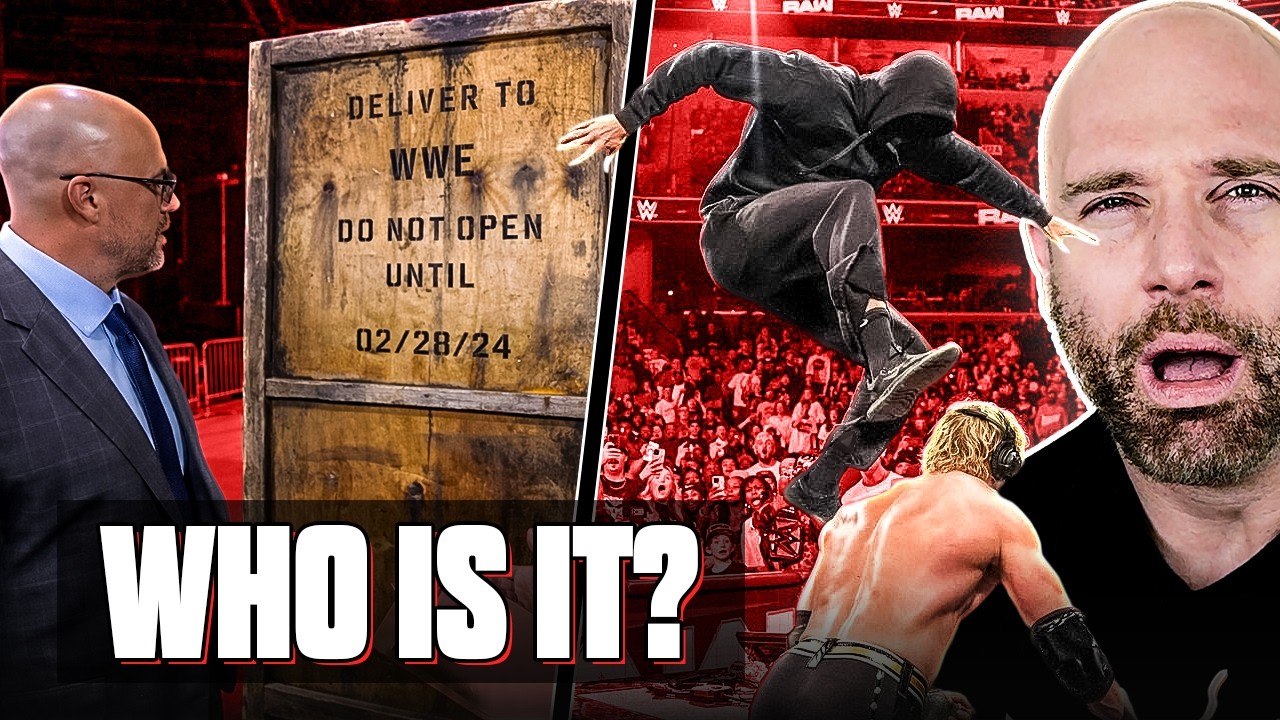 WHO'S THE MYSTERY MAN IN THE BOX... & THE MASK? (Wrestling Hot Takes)