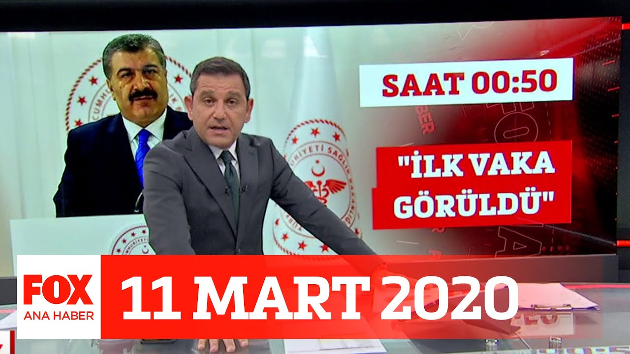 Koronavirüs Türkiyede! 11 Mart 2020 Fatih Portakal ile FOX Ana Haber