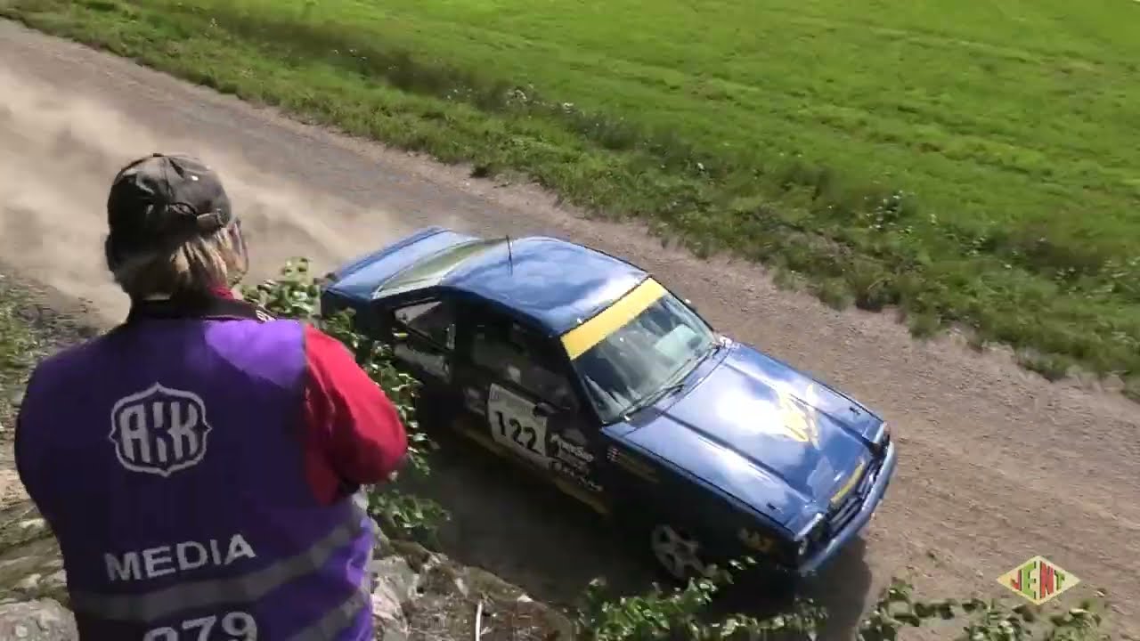 Lahti Historic Rally 2023 Heikki Westerlund - Hanna Kukkonen Opel Manta 2.0E Ryhmä A historic