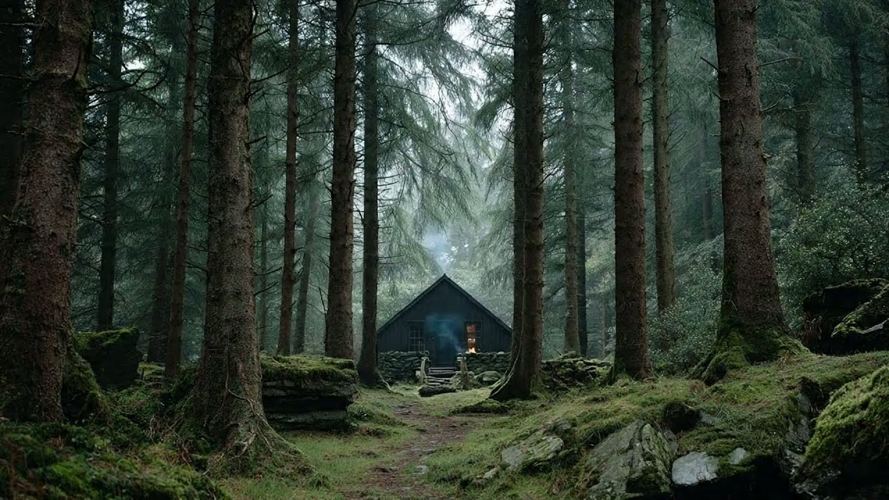 Mystical Woodland Hearth 🌲 Relaxing Medieval Music (1 Hour)