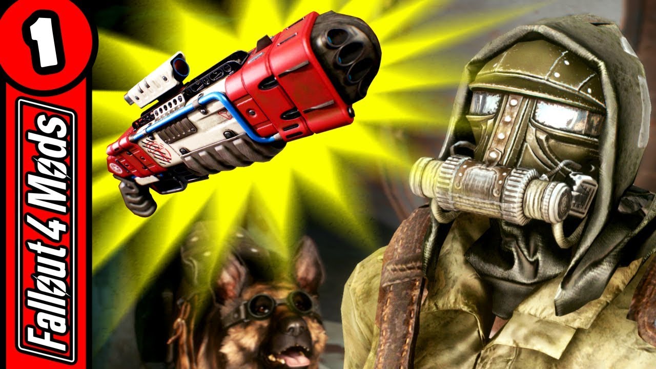 LORE FRIENDLY ADDITIONS – Weapons, Armour & Companion Mods – Fallout 4 Best Mods 2018 – Part 1