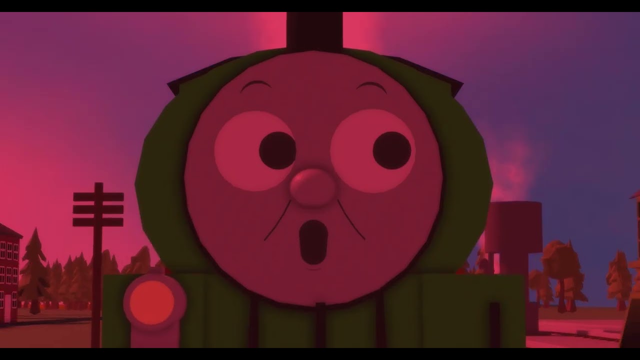 Sodor Fallout AU Percy escapes the blast