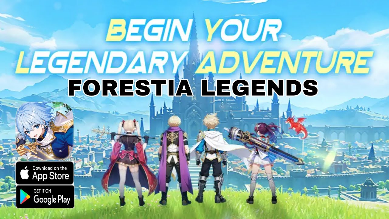 Forestia Legends Gameplay - MMORPG Game iOS Android
