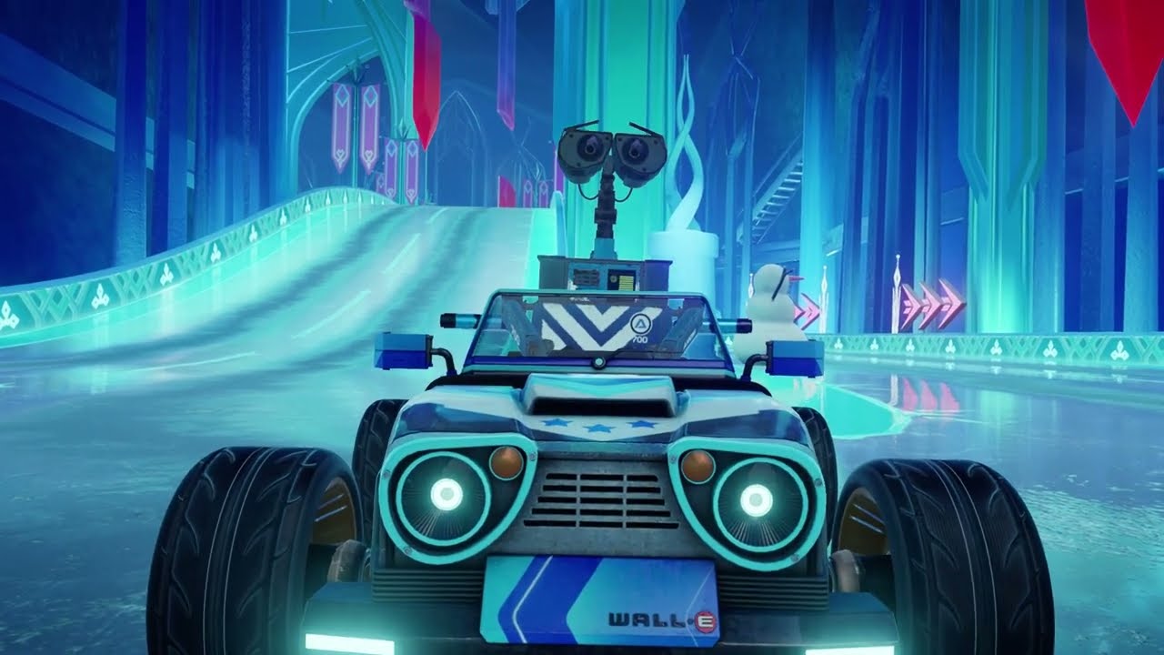 Disney Speedstorm Season 5 Characters Wall e Gameplay HD