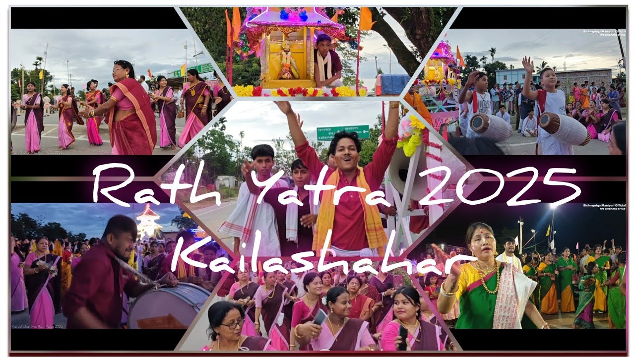 Rath Yatra Celebration. Kailashahar, Tripura, India. Jai Jagannath 💐 crafted by The Cinematic Space