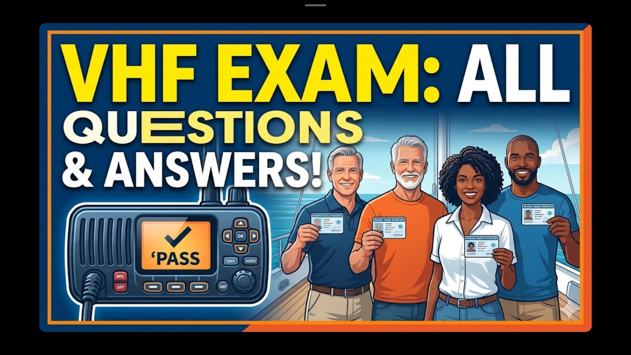 Every VHF Exam question with the answers - Guaranteed Pass!