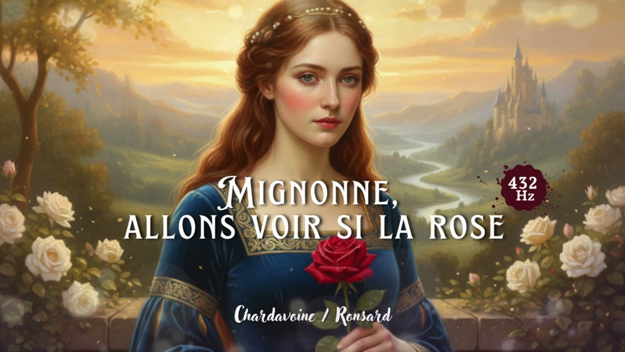 Mignonne, allons voir si la rose | Ronsard - Chardavoine | 432hz Classics