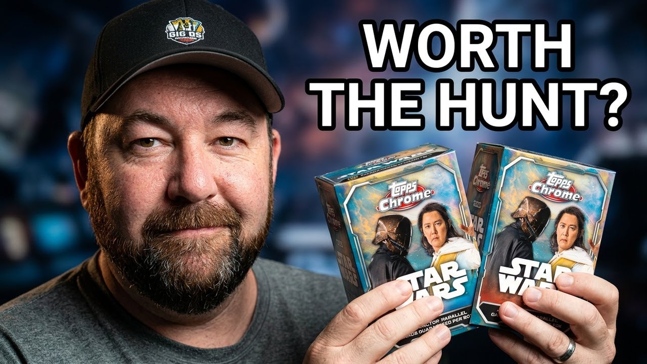 Что на самом деле предлагают 6 бластерных коробок Topps Chrome Star Wars 2025 года? 🤔