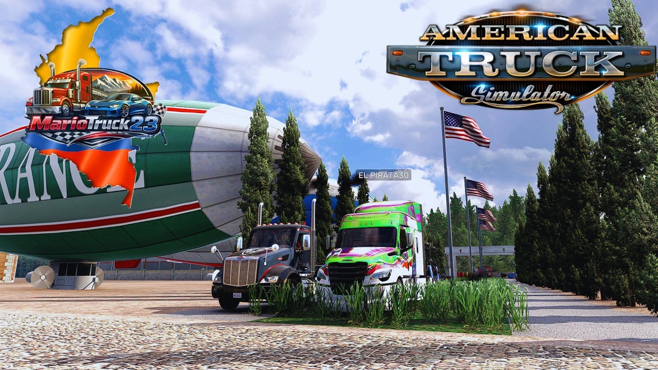 rutas extremas en #american Truck Simulator gracias por suscribirte y dejar tu like @MARIOTRUCK23