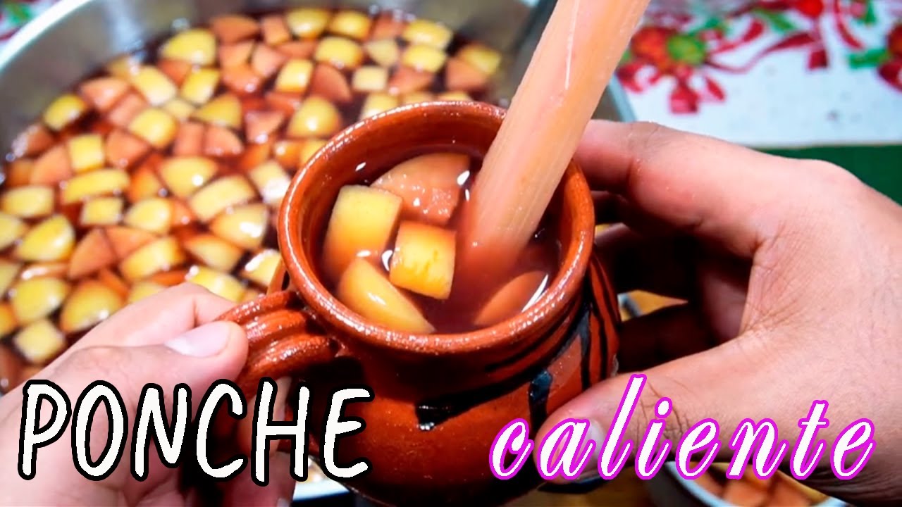 Cómo hacer PONCHE de FRUTAS CALIENTE / How to make PONCHE | El Mister Cocina
