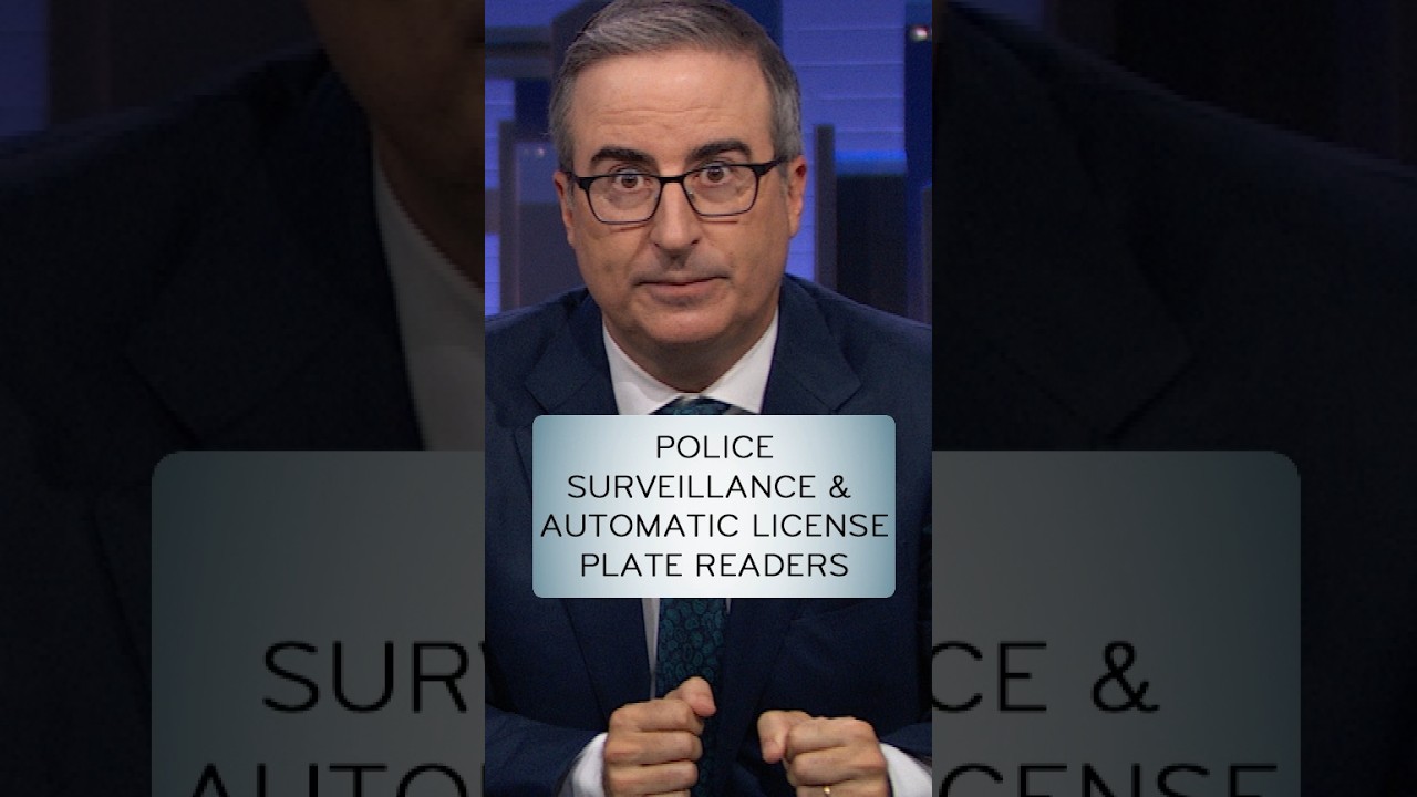 Police Surveillance & Automatic License Plate Readers #lastweektonight