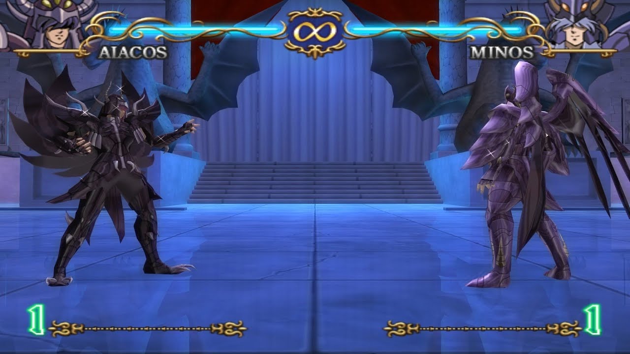 Saint Seiya: The Hades - VERSAO DEFINITIVA PT/BR | Aiacos vs Minos [1080p] [60fps]