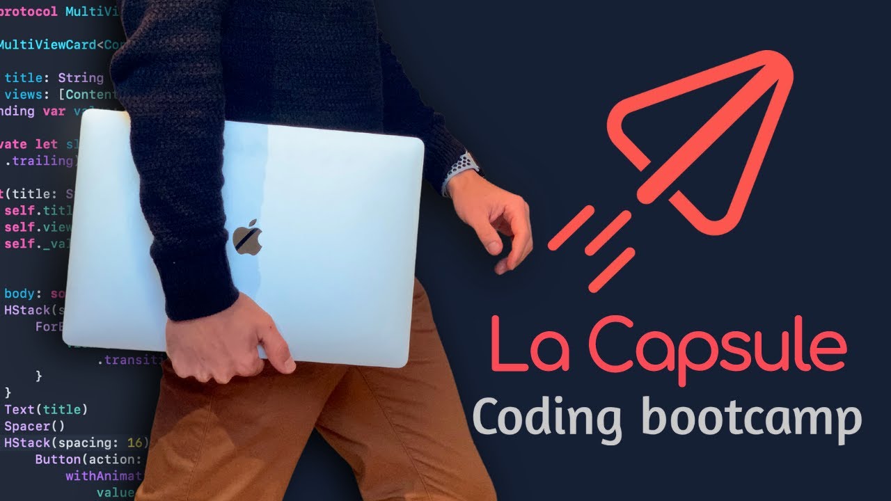 Je pars en immersion &agrave; La Capsule - le Bootcamp pour devenir d&eacute;veloppeur !