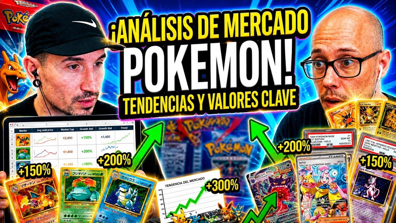 AN&Aacute;LISIS MERCADO POK&Eacute;MON TCG: &iquest;D&oacute;nde est&aacute;n las mejores ganancias?