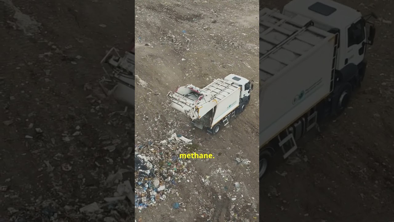 What Really Happens To Landfill Waste? #earth #shorts