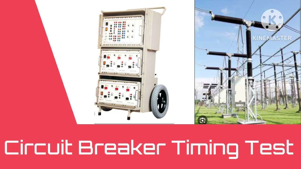 Circuit Breaker Timing Test with  HISAC Ultima Dynamic Test Set