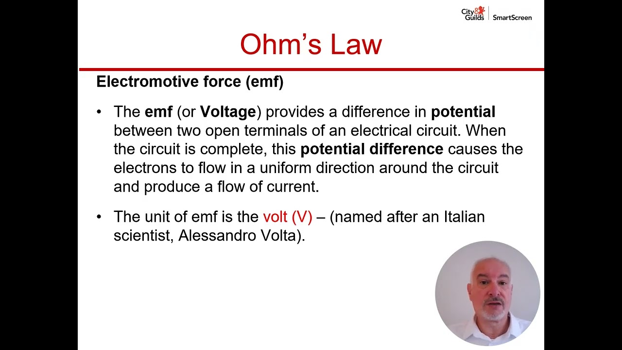 Level 2 Electrical Installation (2365-02) – Unit 202: Ohm’s Law | Part 1