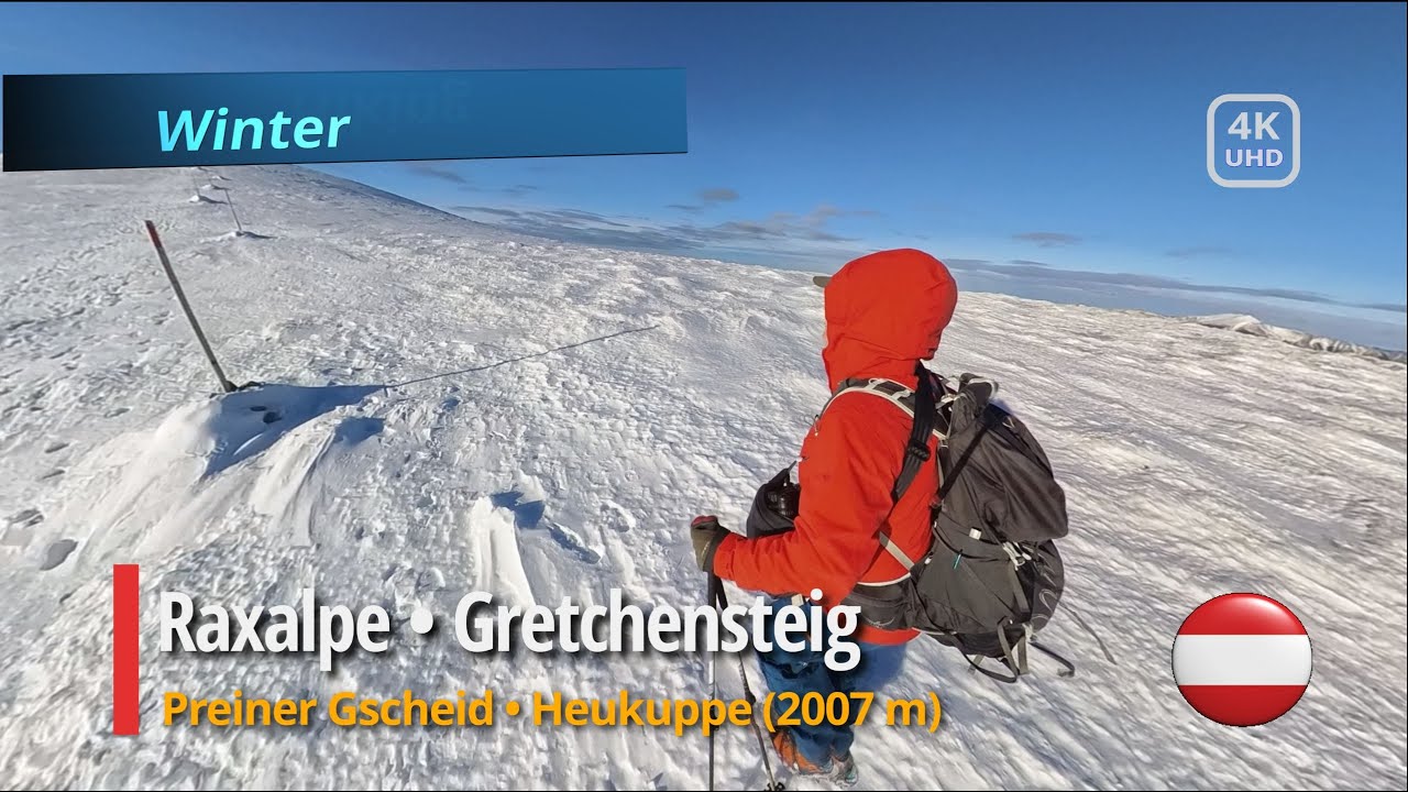 Raxalpe • Gretchensteig • in Winter