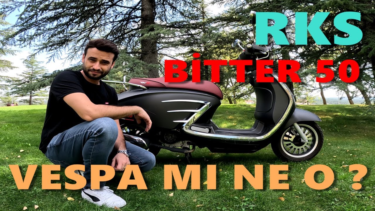 RKS BİTTER 50 Tanıtımı. Vespaya mı benziyor?